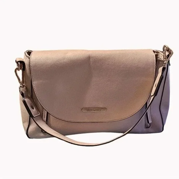 Steve Madden Gray Textured Tote Purse One Strap 11 inch Drop Multi Pockets - Picture 4 of 14